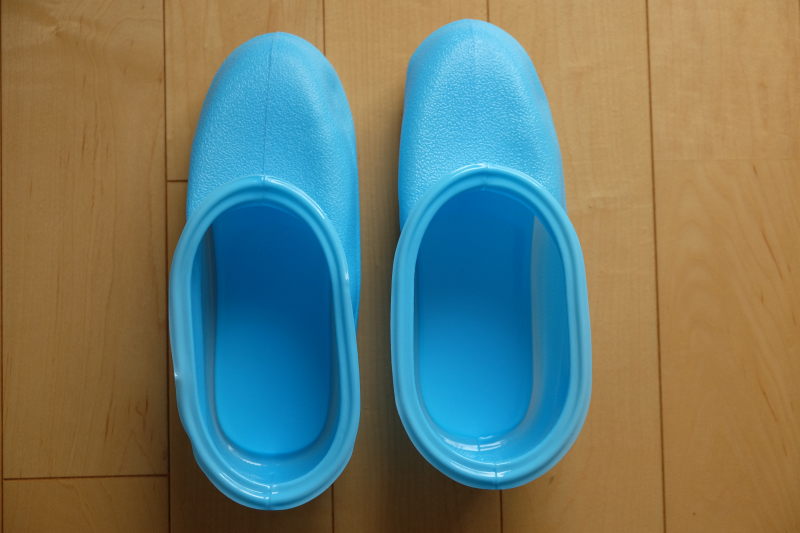 真上から見たバスブーツ