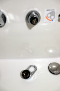 ハンドルが落ちた図